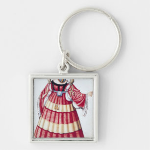 Eine Dame von Mailand Schlüsselanhänger