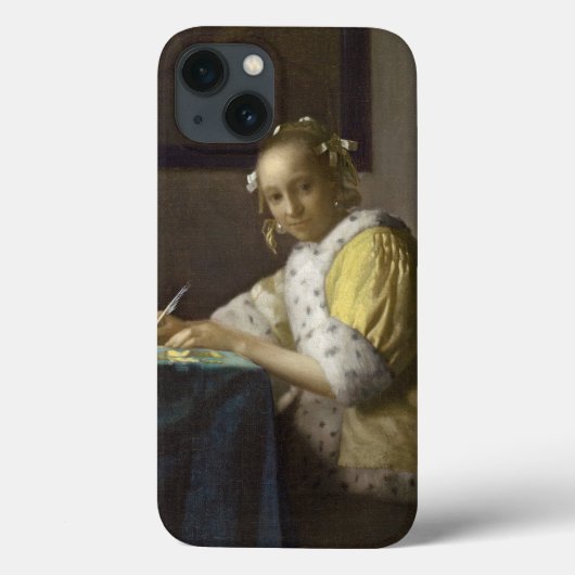 Eine Dame Writing, C. 1665 (Öl auf Leinwand) Case-Mate iPhone Hülle (Rückseite)