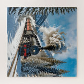 Eine Dampflokomotive Puzzle (Horizontal)