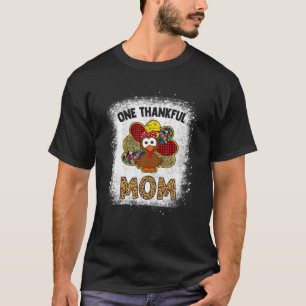 Eine dankbare MAMA Bleach Türkei Leopard Thanksgiv T-Shirt