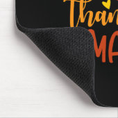 Eine dankbare Mama Herbstmütter Erntedank Mousepad (Ecke)