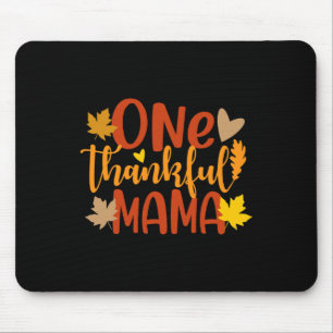 Eine dankbare Mama Herbstmütter Erntedank Mousepad