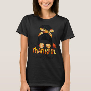 Eine dankbare Zahnarztassistentin, Messy Bun Fall T-Shirt