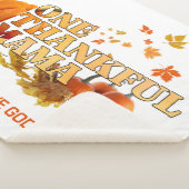 EINE DANKFUL MAMA MAMA Stilvoller Erntedank Sherpadecke (3/4)