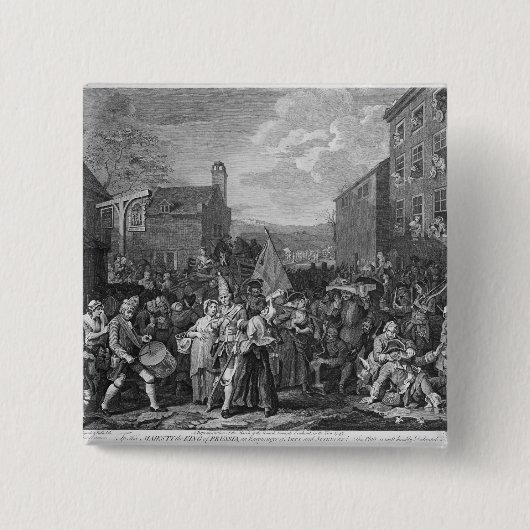 Eine Darstellung des März des Schutzes Button (Vorderseite)