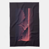 Eine Darstellung des Sonnenuntergangs auf den Berg Geschirrtuch (Vertikal)