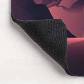 Eine Darstellung des Sonnenuntergangs auf den Berg Mousepad (Ecke)