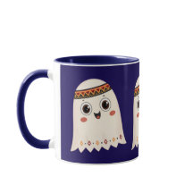 Eine Darstellung eines niedlichen Geistes mit eine