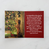 EINE DAUGHTER-WACHSTUMSKARTE DANKESKARTE (Innenseite)