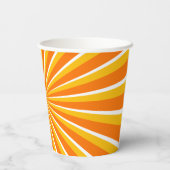 Eine Degree Hotter Retro Graduation Party Pappbecher (Rückseite)