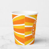 Eine Degree Hotter Retro Graduation Party Pappbecher (Rechts)