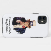 Eine Demokratie ist nur so stark wie ihre Wähler Case-Mate iPhone Hülle (Rückseite (Horizontal))