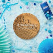 Eine Demokratie, wenn wir sie Behalten haben Pappteller (Party)