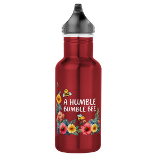 Eine demütige Hummel Edelstahlflasche