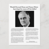 Eine Denver Group-Nachricht an Chicago Postkarte (Vorderseite)