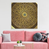 Eine der konvertierbaren Kuppeln auf der Haram in  Leinwanddruck (Insitu (Wohnzimmer))