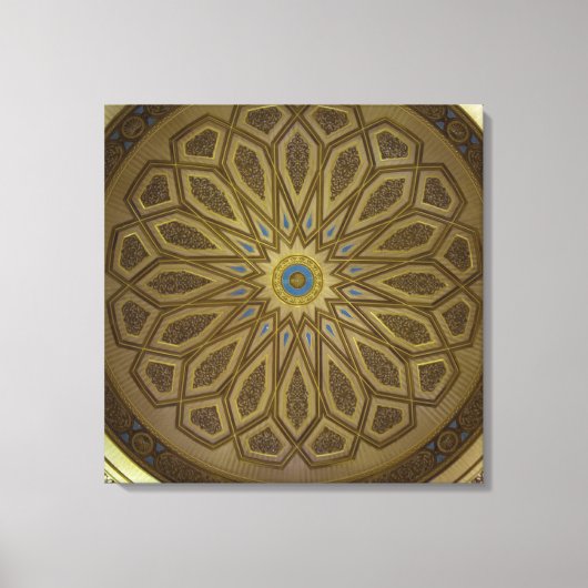 Eine der konvertierbaren Kuppeln auf der Haram in  Leinwanddruck (Vorderseite)