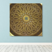 Eine der konvertierbaren Kuppeln auf der Haram in Leinwanddruck (Insitu (Holzboden))