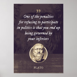 Eine der Sanktionen für die Nichtteilnahme Poster