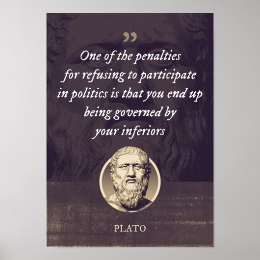 Eine der Sanktionen für die Nichtteilnahme Poster (Vorne)