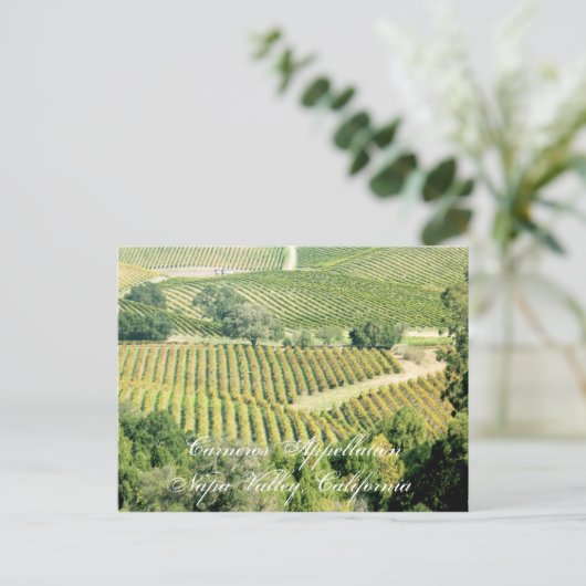 Eine der vielen Bezeichnungen oder Regionen im Nap Postkarte (Stehend Vorderseite)