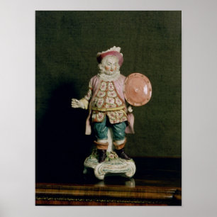 Eine Derby-Figur von Falstaff Poster