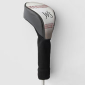 Eine Designbasis oder ein Soft Ball Initial- oder Golf Headcover (angewinkelt)