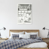 Eine Dessous-Werkstatt und Material aus dem Hause Leinwanddruck (Insitu (Schlafzimmer))