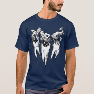 Eine devilish-Toothache-klassische Illustration T-Shirt