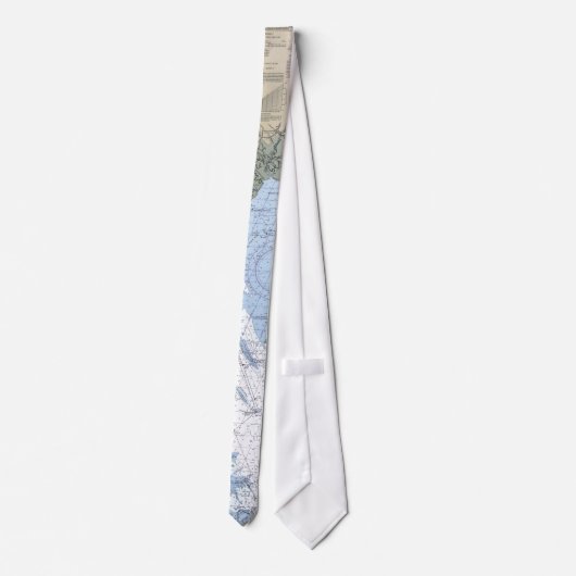 Eine Diagramm-Krawatte Krawatte (Rückseite)