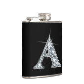 Eine "Diamant Bling"-Flasche Flachmann (Rechts)