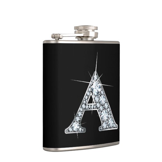 Eine "Diamant Bling"-Flasche Flachmann (Rechts)