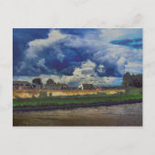 Eine digitale Hommage an van Gogh Postkarte (Vorderseite)