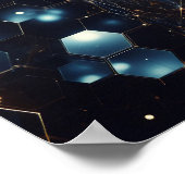 Eine digitale Lebensform, die sich im virtuellen R Poster (Ecke)