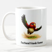 Eine digitale Malerei einer Niedlichen Lory Kaffeetasse