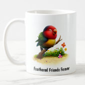 Eine digitale Malerei einer Niedlichen Lory Kaffeetasse