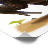 Eine digitale Malerei eines jungen Niedlichen Toad Poster (Ecke)