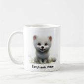 Eine digitale Malerei eines Niedlichen Arktischen  Kaffeetasse (Links)