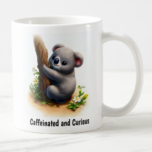 Eine digitale Malerei eines Niedlichen Koala Kaffeetasse