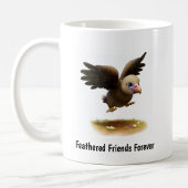 Eine digitale Malerei eines Niedlichen Kondors Kaffeetasse