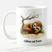 Eine digitale Malerei eines Niedlichen Meerkats Kaffeetasse