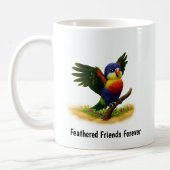 Eine digitale Malerei eines Niedlichen Mitchell’s  Kaffeetasse