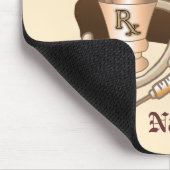 Eine Doctor Medical Bag-Maus Mousepad (Ecke)