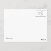 Eine Dog-Postkarte adoptiert Postkarte (Rückseite)