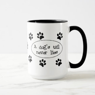 Eine Dog's-tail Tasse