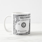 eine Dollar-Tasse Kaffeetasse (Links)