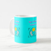 Eine Dolphinerküche-Tasse am Tag Kaffeetasse (Vorderseite Links)