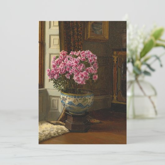 Eine doppelt rosa Azalea | Jessica Hayllar (Stehend Vorderseite)