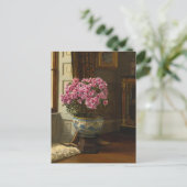 Eine doppelt rosa Azalea | Jessica Hayllar Postkarte (Stehend Vorderseite)