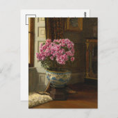 Eine doppelt rosa Azalea | Jessica Hayllar Postkarte (Vorne/Hinten)